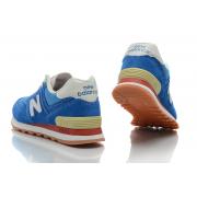 Chaussure New Balance Basse 574 Bleu Pour Femme en Soldes